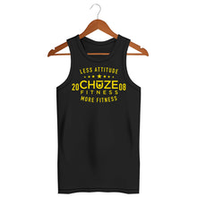 Load image into Gallery viewer, Less Attitude More Fitness Unisex Tank
