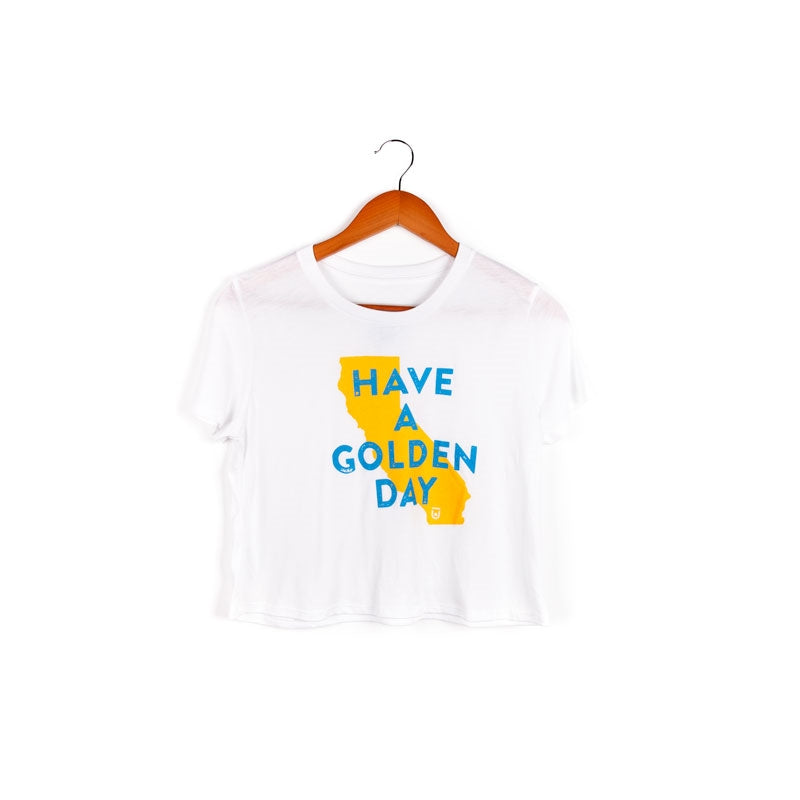 Have A Golden Day Crop Top